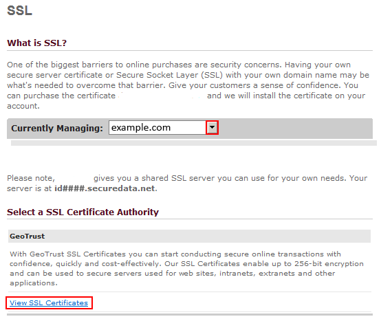 How To Order An SSL Certificate – DomainPeople Help Center